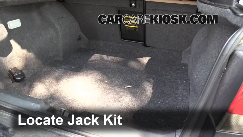 2002 Saab 9-3 SE 2.0L 4 Cyl. Turbo Hatchback (4 Door) Tires & Wheels Change a Flat Tire